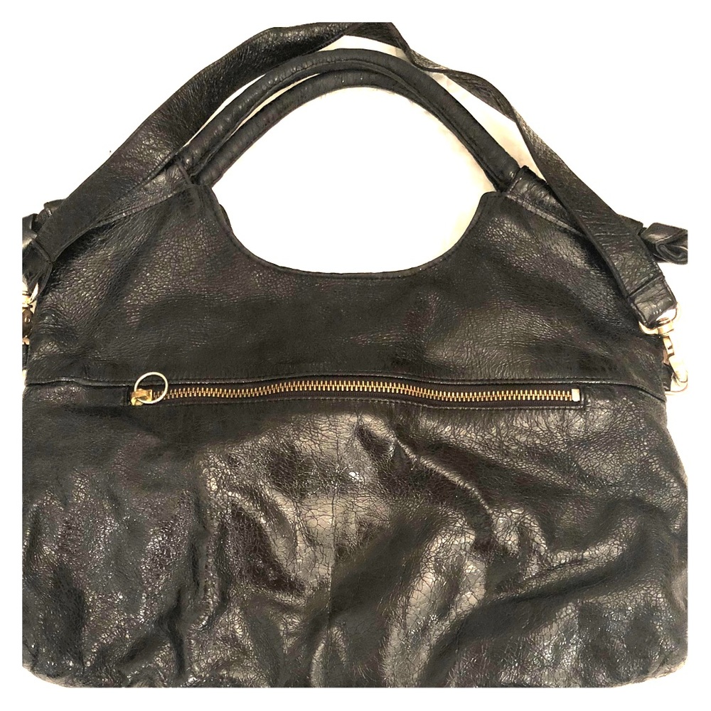 Black Foley & Corinna small city tote